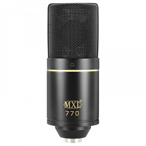 Mikrofon pojemnościowy MXL 770 na okablowaniu Mogami